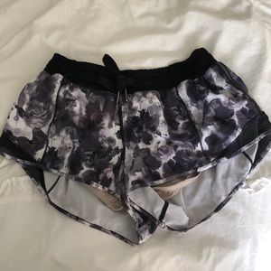 Very cute rose lululemon shorts *GOOD CONDITION*